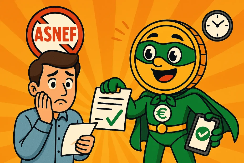 Estoy en ASNEF y necesito un préstamo